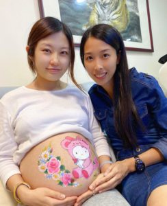 Belly Paint - Olivian Face Painting
