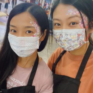 HK Mega Show case - Face painting service