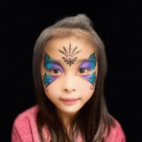 Butterfly Face - Olivian Face Paint