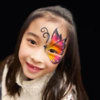Butterfly Face - Olivian Face Paint