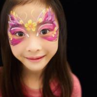 Butterfly Face - Olivian Face Paint