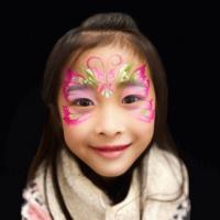 Butterfly Face - Olivian Face Paint