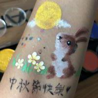 Mid Autumn arm paint - Olivian Face Paint