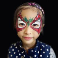 Spiderman Face - Olivian Face Paint