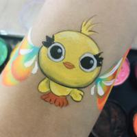 Toy Story arm paint - Olivian Face Paint