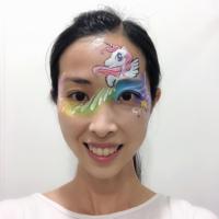 Unicorn Face Painting - Olivian Face Paint
