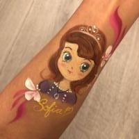 Sofia Arm Paint - Olivian Face Paint