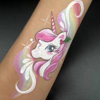 Unicorn  Arm Paint - Olivian Face Paint