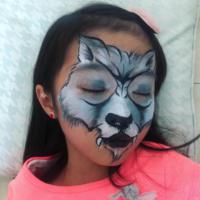 Wolf Face - Olivian Face Paint