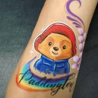 paddington arm paint - Olivian Face Paint