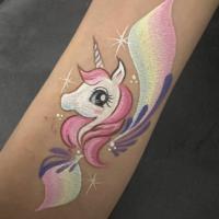unicorn Arm Paint - Olivian Face Paint
