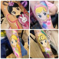 Kidz Tech Face Painting Job